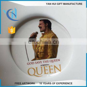 Wholesale Promotional Cheap Custom Logo Metal Tin Paper Pin Button Badge