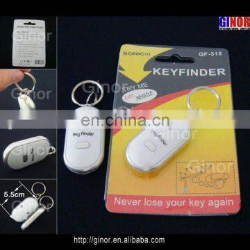 whistle key finder keychain