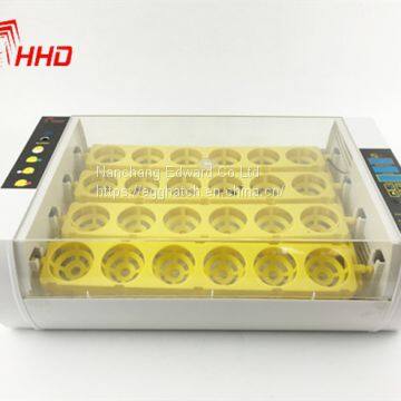 NEW! 98% Hatching Rate Full Automatic 24 Eggs Mini Chicken Egg Incubator For Sale photo-2