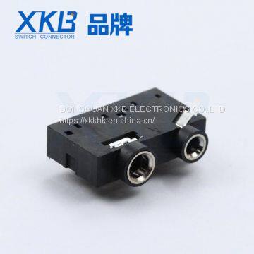 Computer Audio Audio Double Hole 9 Feet Vertical Pin 3.5mm Earphone Jack
