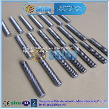 Factory Direct Supply Molybdenum Threaded Rod, Moly Thread Rod photo-3