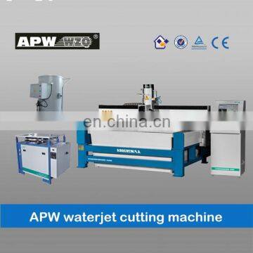 Hot Sale Extra-high Pressure Intensifier Bridge Style Water Jet Cutting Machine For Stone Cutting