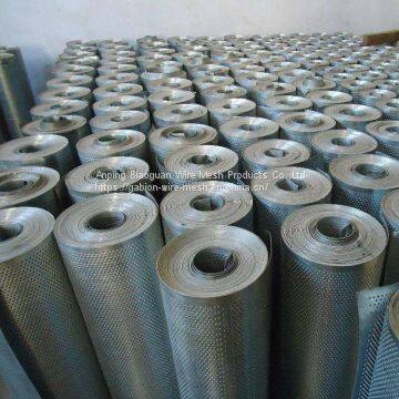 Factory Decorative Pattern Dust Proof Galvanized Perforated Metal Sheet