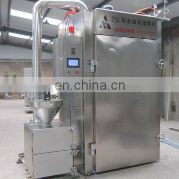 Stainless steel smoked chicken smoking furnace meat sausage baking oven meat smokehouse with Circulating air system