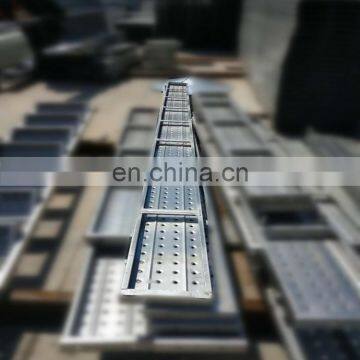 Scaffold Plank with hook/Metal Deck/scaffold boards for sale