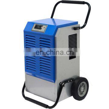 high performance 90L metal dehumidifier with water pump for restoration