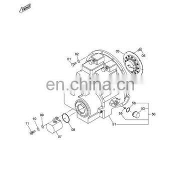 NEW 17 Teeth 47MM 9199338 Main Pump Device K5V200DPH Excavator Hydraulic Pump
