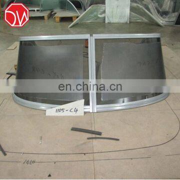 Aluminum Alloy Frame Custom Windshields for Boats