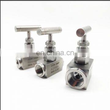 High Pressure Shut-off Valve 1/4 Soft Seal High Temperature Hydraulic Needle Valve photo-2