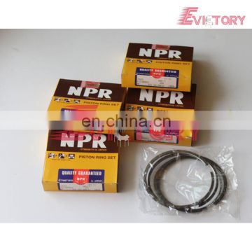 For Isuzu engine parts 4BD1 4BD1-T PISTON RING SET