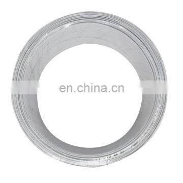PE Material Galvanized Iron Wire Single Core Nose Wire photo-3