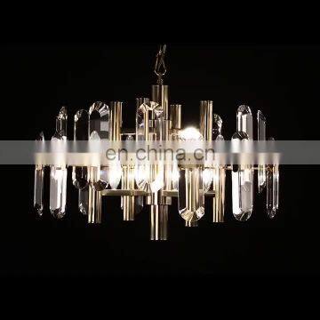 Hot creative crystal chandelier post modern golden crystal chandelier