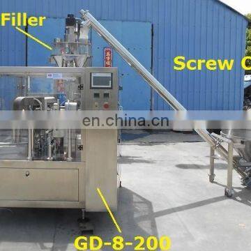 Shanghai Low cost flexible tube and auger spring screw conveyor machine