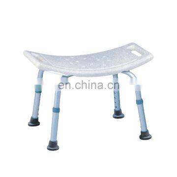 Health Care Supplies Elderly Disabled Bathroom Safety Shower Bench Chair with Anti Slip Rubber Foot