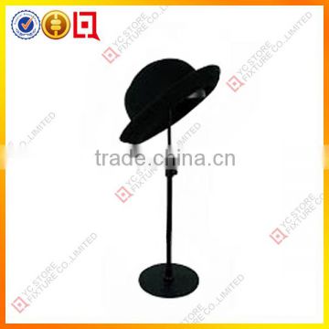 Upright metal wire hanging hat stand