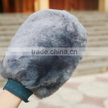 100% natural lambswool wash mitt car cleaning gloves car cleaning mitt