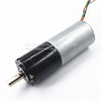 BL3657 bl3657i b3657m 36mm bldc gear motor high precision metal planetary gearbox with ball bearing and threaded shaft for Smart Robots from kegumotor