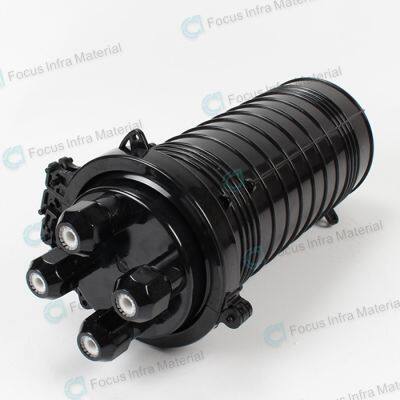 2 Inlets 2 Outlets Outdoor Aerial Dome Fiber Optical Splice Closure photo-4