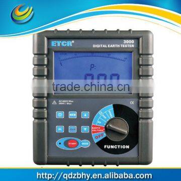 ETCR3000 Digital Earth Resistance Tester