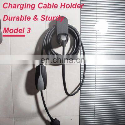 US/EU Standard Charging Cable Organizer For Tesla Model 3/S/X Wall Charger Stents Cable Bracket Car Accessories photo-4