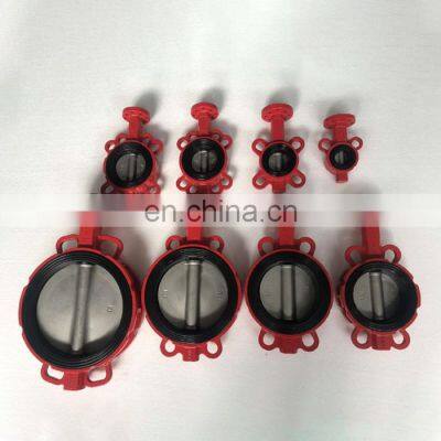 Wholesale Customized Good Quality Wafer Type Manual Butterfly Valve Price