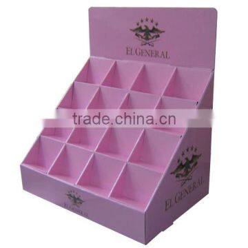 recyclable cardboard display counter