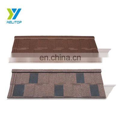 Kenya Shingle Type Roof Sheet Color Natural Stoned Metaled Roof Tiles photo-3