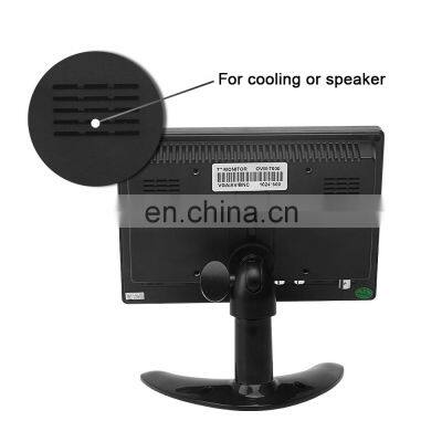 Factory Price VGA/BNC/AV Input High Brightness Cctv Small Computer Touch Screen 7 Inch Lcd hd Monitor photo-3