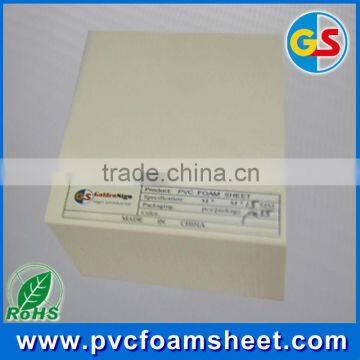 High Density Plastic Rigid Pvc Foam Board for Bathroom Cabinet