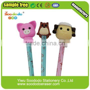 Soododo Eraser Toppers and Pencils Made of TPR Eraser photo-2