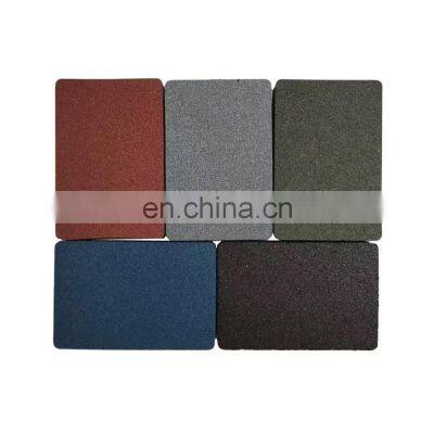 Factory non-slip big mats 6mm gym rubber flooring roll gym floor mat