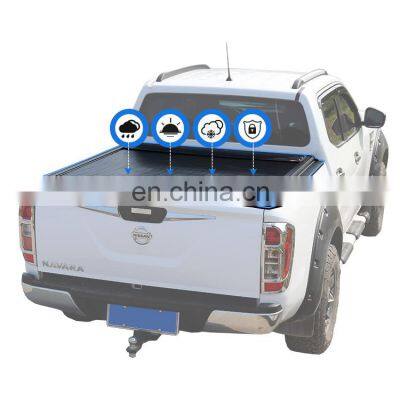 pickup truck accessories high quality hard retractable tonneau cover for navara np300 d22 D40 dmax