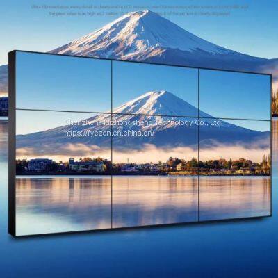 Narrow Bezel Lcd Panel Video Wall 0.88mm 1.8mm 1.7mm 3.5mm Narrow Bezel Lcd Video Wall Large Screen