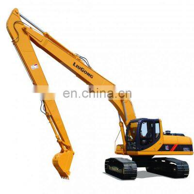 Liugong 25 ton excavator CLG925LL price long boom excavator sale in Uzbekistan