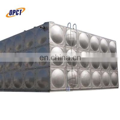 stainless steel sectional water storage tank 10000 litre