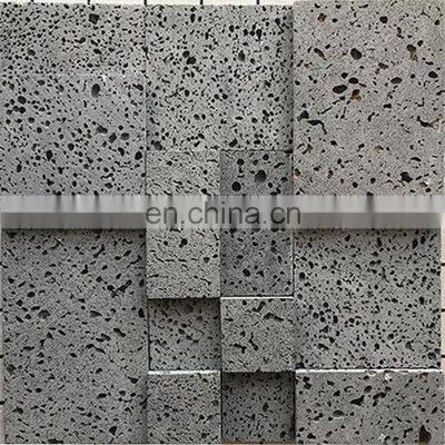 Insulated Building Stones Exterior Volconic Basalt Stone Walls Cladding Panels photo-4