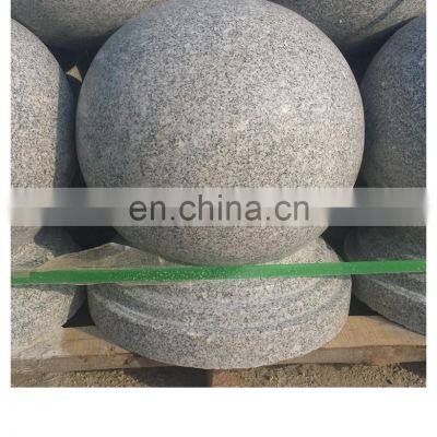 cheap price stone ball, g603 granite ball for garden