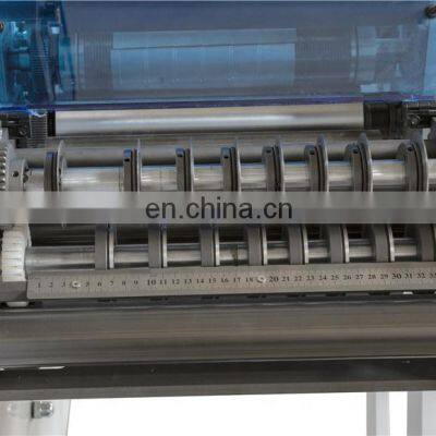 USK320 Roll to Roll Automatic Self Adhesive Blank Barcode Sticker Rotary Die Cutter Slitter and Rewinder Machine photo-4