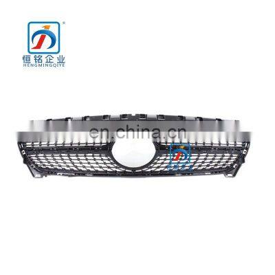 Black Fashion Diamond Grille Front Diamond Grill for A Class W176