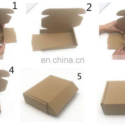 Китайский поставщик. Бесплатные образцы. Индивидуальная печать. Маленькие белые картонные транспортные коробки, посылочные гофрокартонные упаковки, коробки для отправки посылок photo-4