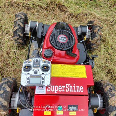 remote control mower for sale, China slope cutter price, tracked remote control lawn mower for sale