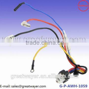 UL 1015 20AWG 4 Way Waterproof Connector Fuse Holder PVC Sleeve 187 Terminal