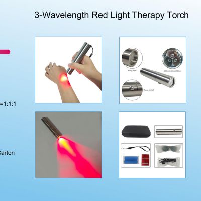 newest led therapy light wands torch for hands body part skincare and health care and wellness