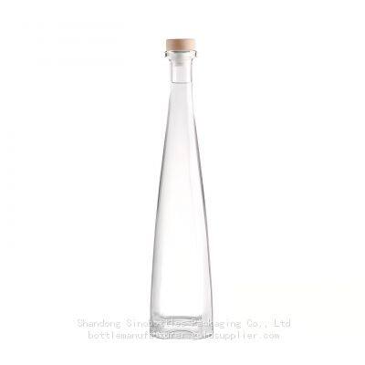 750ml Conical Tall Premium High-end Tequila Design Brand Private Custom Glass SinoBottles Packaging