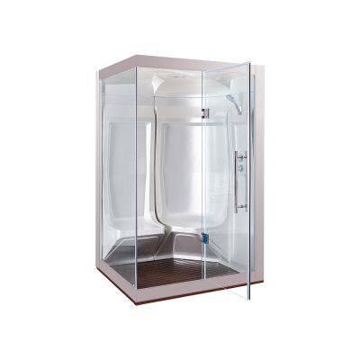 Luxury Steam Room Imported Acrylic Wet Steam for 2 Persons Sauna Room For Home photo-2