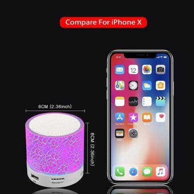 Split S10 Bluetooth Speaker LED Colorful Lights Speaker Portable Bluetooth Speaker for Bedroom Outdoor Music Sound MP3 Player photo-4