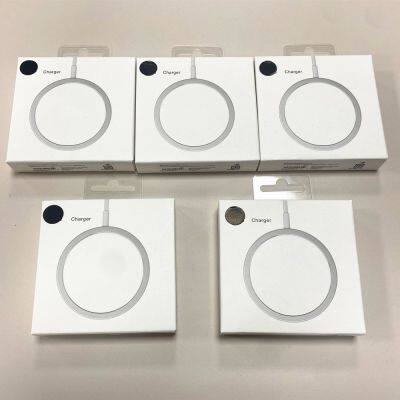 15W Max Fast Charge Magnetic Wireless Charger with USB-C Wireless Charging Pad for iP 12 13 14 15 16 Samsung Huawei
