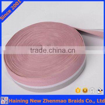 Favorable Three Color Striped Woven Elastic Hat Bands photo-4