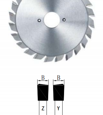 PCD scoring blades