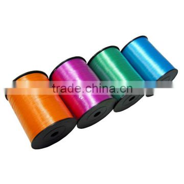 pp gift ribbon roll/abstract ribbon spool for wedding gift decorative